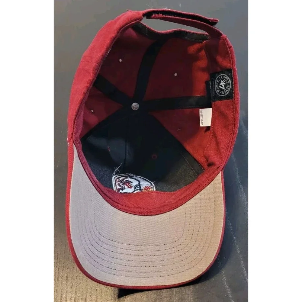 Florida State University Seminoles Hat 47 Brand Franchise YOUTH Cap NCAA Red FSU